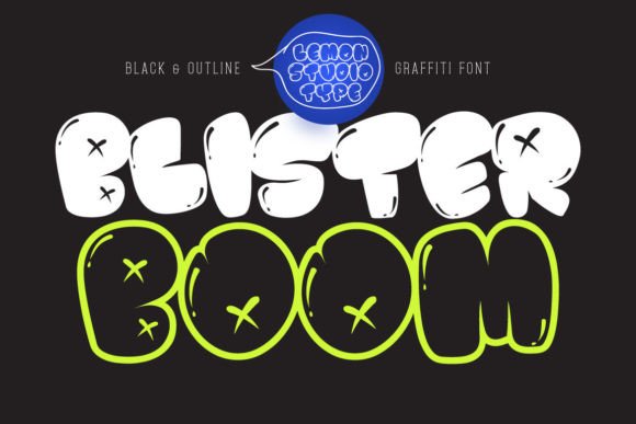 Blister Boom: A Display Font That Brings Bold Energy to Digital Layouts