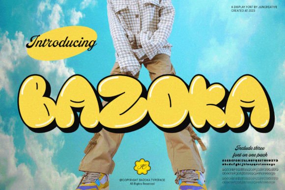 Bring Urban Creativity to Your Crafts with the Bazoka Font