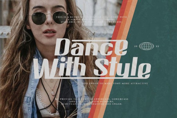 Burnston Font: A Bold Retro Typeface for Your Next Campaign