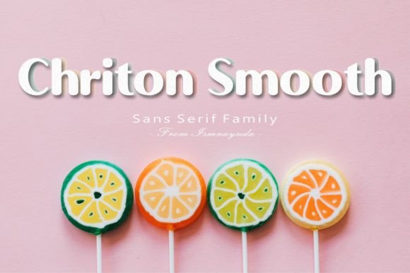 Chriton Smooth: A Modern Display Font for Elegant Branding