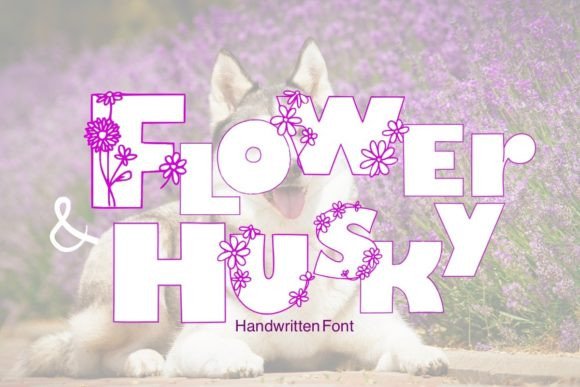 Flowers and Husky: A Font for Editorial Charm and Readability