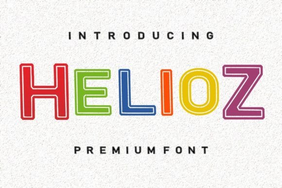 Helioz Font: The Approachable Typeface for Editorial Mood