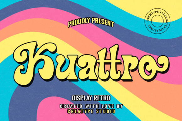 How the Kuattro Retro Font Upgrades Small Business Branding