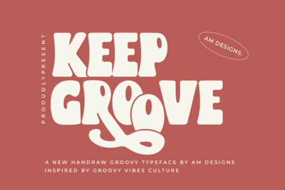 Keep Groove: A Display Font for Bold, Playful Branding