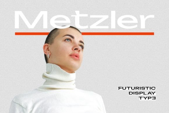 Metzler: A Futuristic Display Font for Modern Web Design