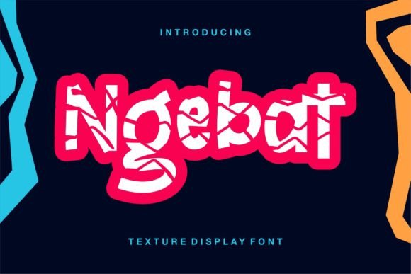 Ngebat: An Editorial Font for Bold Publication Titles