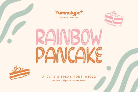 Rainbow Pancake: The Playful Display Font That Brings Campaign Strength