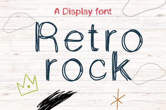 Retro Rock Font: Your Key to Authentic Handmade Design