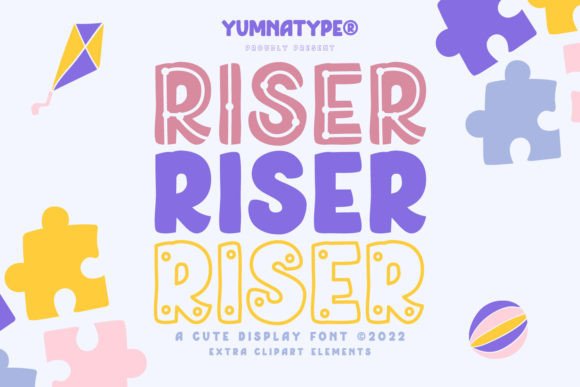 Riser: A Display Font Designed for Campaign Clarity