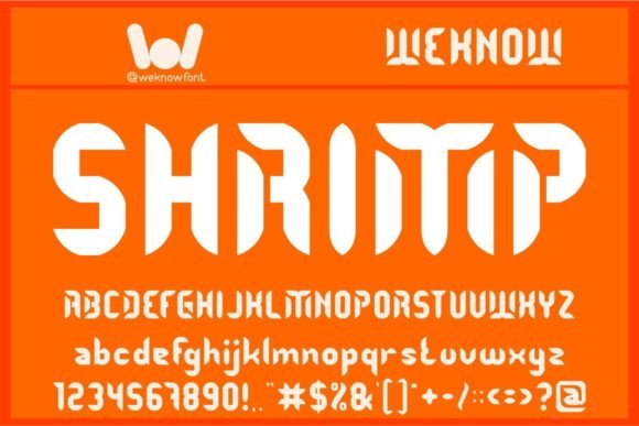 Shrimp: A Display Typeface for Editorial Distinction