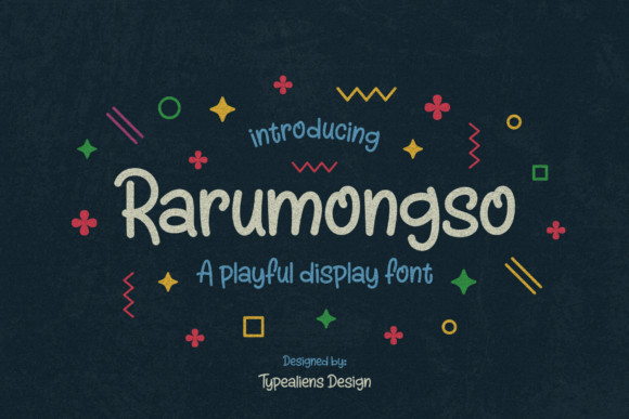 The Rarumongso Font: A Playful Touch for Your Brand Story